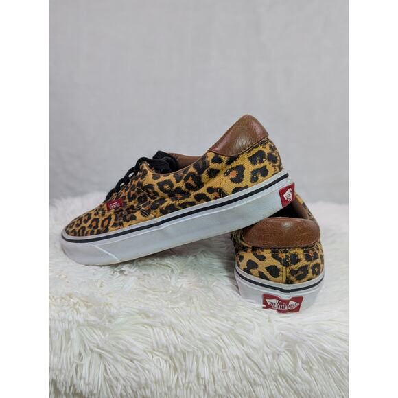 Vans Era 59 Leopard Print Low Top Canvas w/Leather Accent Women US 7 Men US 5.5 - Picture 7 of 9